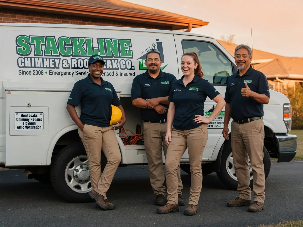 Chimney flashing repair company in Plymouth, NE